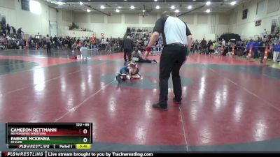 65 lbs Cons. Round 1 - Parker Mckenna, RT Elite vs Cameron Rettmann, No Nonsense Wrestling