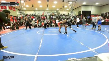 175 lbs Consi Of 8 #1 - Mceson Esteras, East Central HS vs Kemariaun Jones, Muskogee