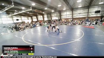 95 lbs Round 3 - Hunter Purcell, Syracuse Titans vs Tevita Tuitupou, Shootbox Wrestling Club