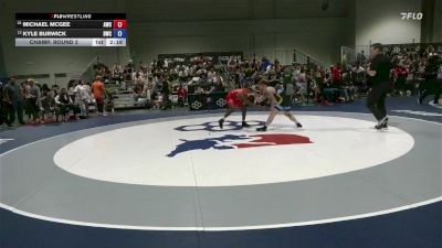 61 lbs Champ. Round 2 - Michael McGee, Atreus Wrestling Club vs Kyle Burwick, Bison Wrestling Club