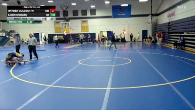 133 lbs Cons. Semi - Hayden Goldsmith, New Mexico Highlands vs Aiden Shields, Fort Hays State