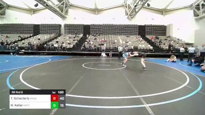 131 lbs Rr Rnd 9 - Tommy Schecterly, Mat Assassins vs Nate Keller, M2TC Red