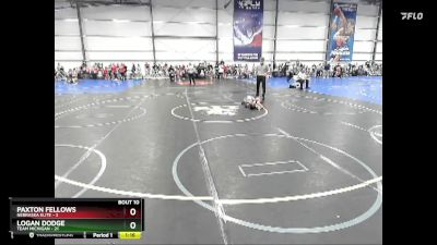 68 lbs Rd# 6- 9:00am Saturday Final Pool - Logan Dodge, Team Michigan vs Paxton Fellows, Nebraska Elite