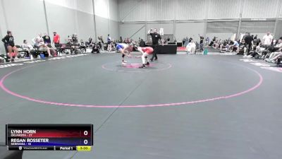 135 lbs Round 2 (8 Team) - Lynn Horn, Oklahoma vs Regan Rosseter, Nebraska