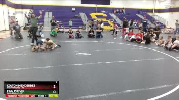 70 lbs Round 5 (6 Team) - Colton Mendendez, West Wateree vs Finn Purvis, Summerville