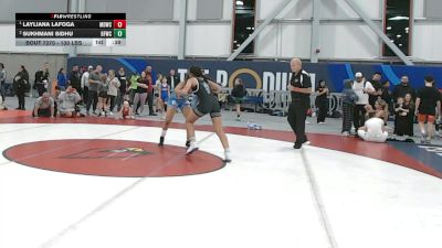 130 lbs 1st Place Match - Layliana Lafoga, Mat Demon Wrestling Club vs Sukhmani Sidhu, Bonners Ferry Wrestling Club