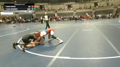 114 Championship Bracket Quarterfinal - Liam Sommer, Kenyon-Wanamingo vs Jake Kranz, Simley