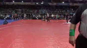 68 lbs 3rd Place - Jaxen Shadwick, Crossface Cradle Wrestling Academy vs Jase Muldoon, Warsaw Wildcat Wrestling