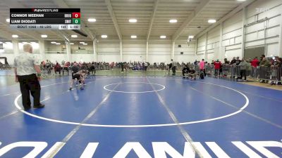 48 lbs Final - Connor Meehan, Doughboys WC vs Liam Diodati, Smitty's Wrestling Barn