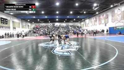 138 Boys Quarterfinal - Evan Velez, Brawley vs Ricarte Noah Guro, Mira Mesa