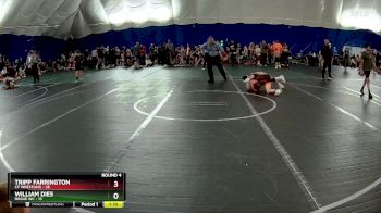 92 lbs Round 4 (6 Team) - Tripp Farrington, CP Wrestling vs William Dies, Rogue WC