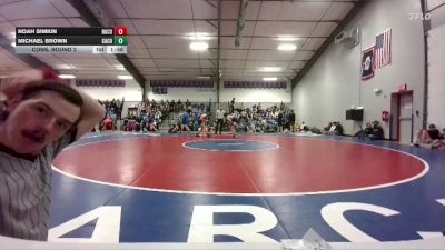 138 lbs Cons. Round 2 - Michael Brown, Campbell County vs Noah Simkin, Natrona County