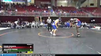 285 lbs Round 3 (8 Team) - Brandon Moore, Kearney vs David Sosanya, Manhattan