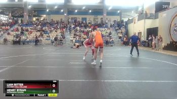 144 lbs Cons. Round 4 - Henry Byram, McDonogh School vs Liam Ritter, Calvert Hall College