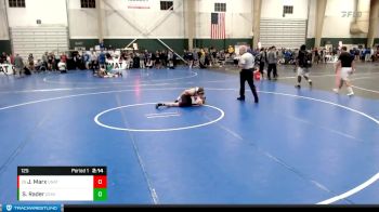 125 lbs Cons. Round 2 - Jaren Marx, Unattached vs Sheldon Rader, Central Missouri