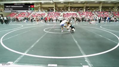 100 lbs Quarterfinal - Sung Tial, Glory WA vs Miley Bernshausen, Elevate WA