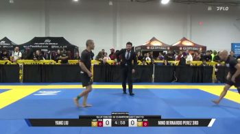 Nino Bernardo Perez 3rd vs Yang Liu 2026 Pan IBJJF Jiu-Jitsu No-Gi Championship