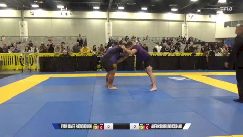 Alfonso Bruno Kaihau vs Evan James Rosborough 2024 World IBJJF Jiu-Jitsu No-Gi Championship