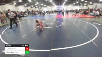 83 lbs Rr Rnd 1 - John Lowman, Mini Avengers vs Jason Schroeder, Eldorado Jr. Wrestling