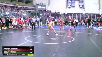 101 lbs Semifinal - Parker Jackson, North Penn Liberty High School vs Declan McKee, Tioga Sr HS