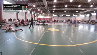 141 lbs Round 4 (12 Team) - Noah Mendez, Parabellum 2 vs Zaphyr Musshorn, CT Sneaky Golem`s