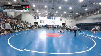 132 lbs Semifinal - Trace Eldridge, Cheyenne East vs Skylar Howe, Thunder Basin High School