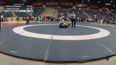 125 lbs Cons. Round 2 - Connor Bayliss, Marian University vs Mykale Schneider, Rochester University