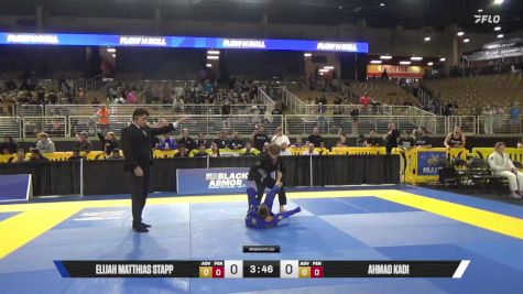 Ahmad Kadi vs Elijah Matthias Stapp 2025 Pan Kids Jiu-Jitsu IBJJF Championship