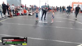 45 lbs Round 1 - Witt Grogan, JET vs Steele Crocker, Crocker Wrestling