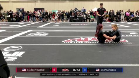 Kensley Osorno vs Sahara Wells 2025 ADCC Orlando Open/Youth Trials