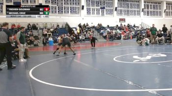 132 lbs Round Of 16 - Trevien Goldman, Wilton vs Michael Cruz, New Milford