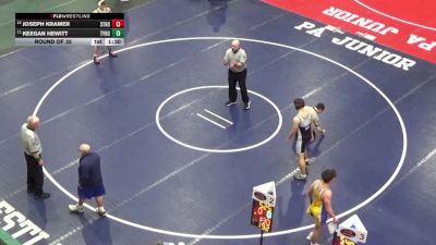 192 lbs Round Of 32 - Joseph Kramer, Stroudsburg vs Keegan Hewitt, Tyrone