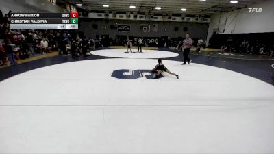 56 lbs Semifinal - Arrow Ballon, Savage House Wrestling Club vs Christian Valdivia, Total Kaos Wrestling Club