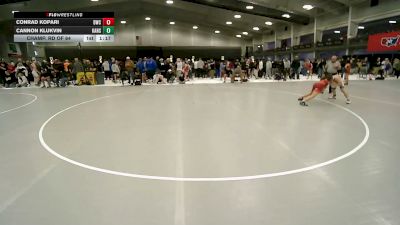 157 lbs Champ. Rd Of 64 - Conrad Kopari, Dickinson Wrestling Club vs Cannon Klukvin, Kansas