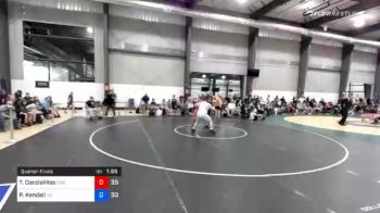 129 kg Quarterfinal - Tyler Coccialillos, Capital Wrestling Club vs Peyton Kendall, M2 Blue