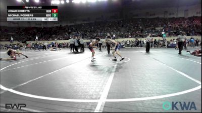 100 lbs Round Of 16 - Jonah Roberts, Hurricane Wrestling Academy vs Michael Rodgers, Newcastle Youth Wrestling