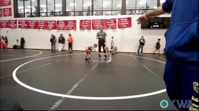 43-46 lbs Consolation - Lochlan Dixon, Noble Takedown Club vs Jameson Kennedy, Cowboy Wrestling Club