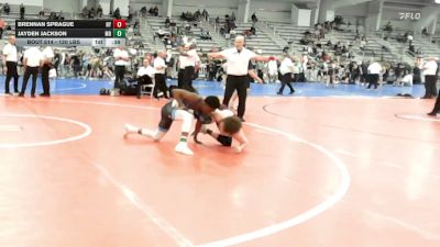 120 lbs Consolation - Brennan Sprague, NY vs Jayden Jackson, MD