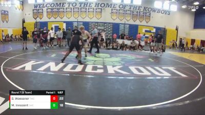 157 lbs Round 7 (8 Team) - Mike Innocent, Claw WC vs Garry Woessner, Talon WC