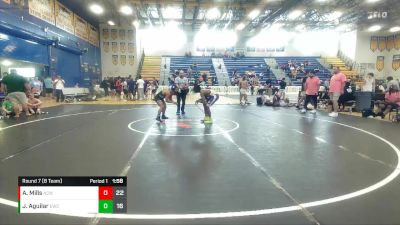 138 lbs Round 7 (8 Team) - Antonio Mills, Athens Christian vs James Aguilar, Eagles WC