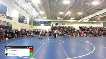 220 lbs Consi Of 8 #2 - Tyler Pavidis, Salem vs Brendan Parry, Winnisquam