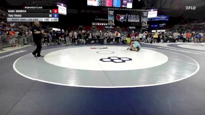 132 lbs Cons. Rd Of 128 - Kael Seneca, FL vs Tiaj Thao, NC