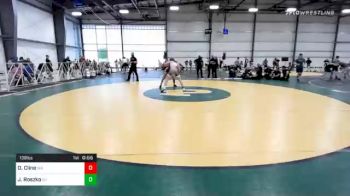 138 lbs Consolation - Owen Cline, WA vs Jack Roszko, NY