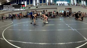 120 lbs Cons. Round 2 - Michael Schlegel, FEWA vs Dylan Maddox, Foundation Wrestling