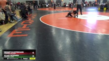 PW-16 lbs Quarterfinal - Bennet Klostermann, Alburnett Mat Pack vs Elijah McEowen, Hammerin Hawks