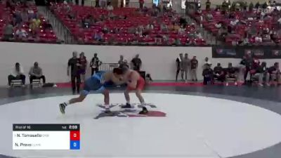 61 kg Rnd Of 16 - Nathan Tomasello, Cliff Keen Wrestling Club / TMWC vs Nico Provo, Connecticut
