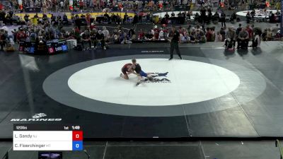 120 lbs Cons 64 #2 - Lucas Gandy, NJ vs Cael Floerchinger, MT