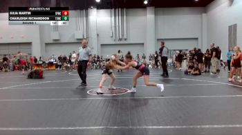 77/85 Round 1 - Charleigh Richardson, The Storm Wrestling Center vs Julia Martin, Sly Fox Wrestling Club