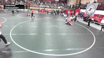 138 lbs Quarterfinal - Jayden Dodge, Nampa vs Ryker Balmforth, Shelley