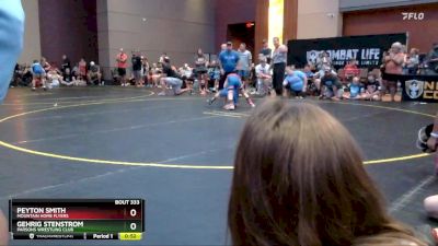 65 lbs Cons. Round 2 - Gehrig Stenstrom, Parsons Wrestling Club vs Peyton Smith, Mountain Home Flyers